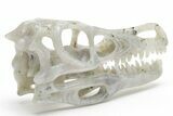 Carved Labradorite Dinosaur Skull #218493-6